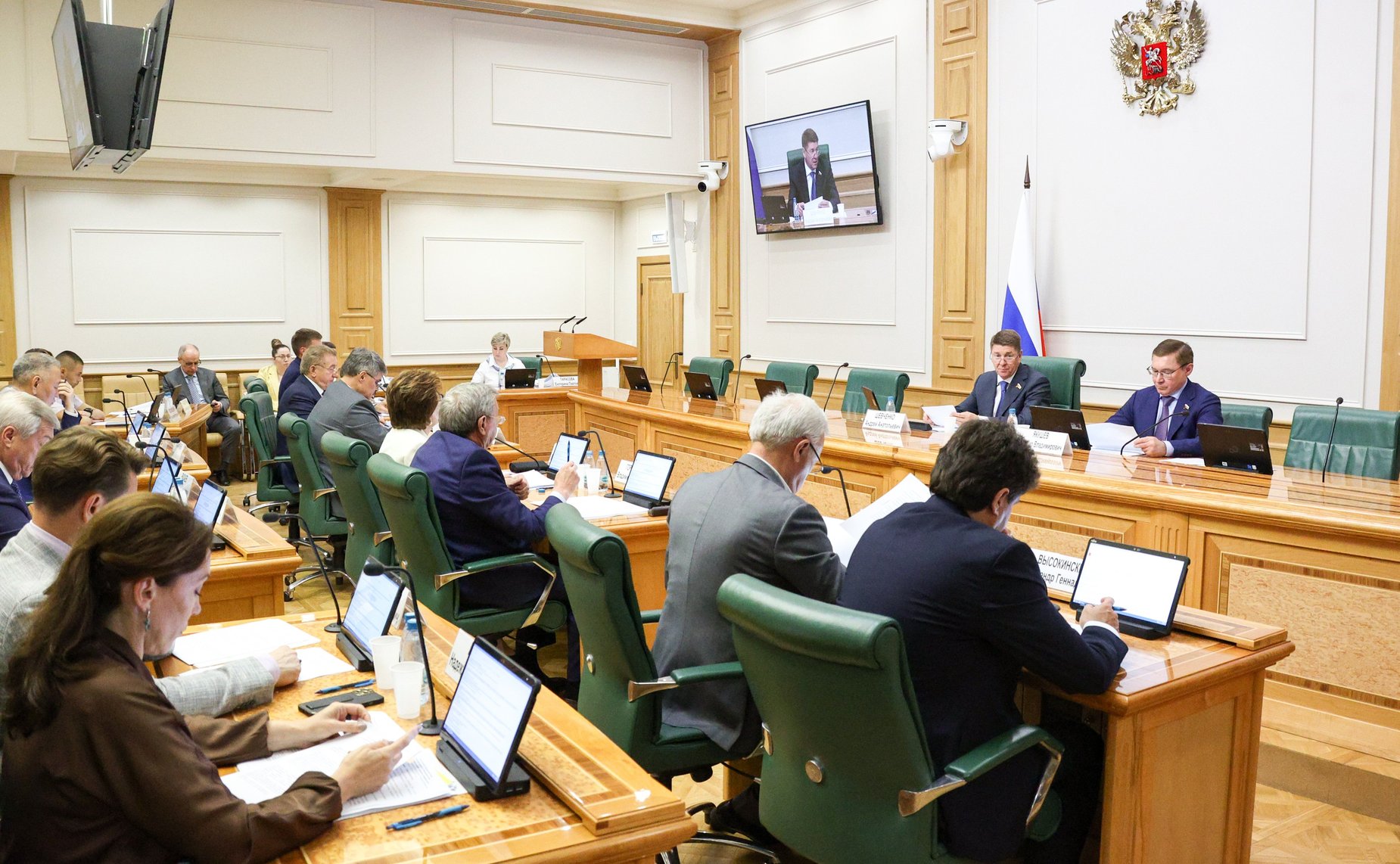 Заседание Комитета Совете Федерации по федеративному устройству, региональной политике, местному самоуправлению и делам Севера