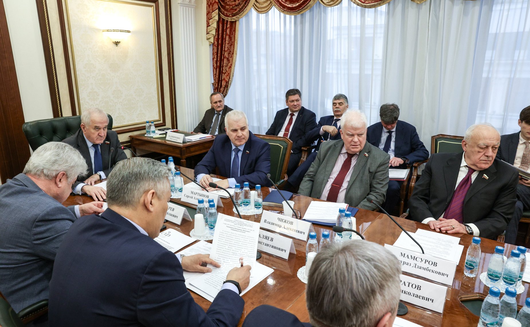 Заседание Комитета Совета Федерации по обороне и безопасности