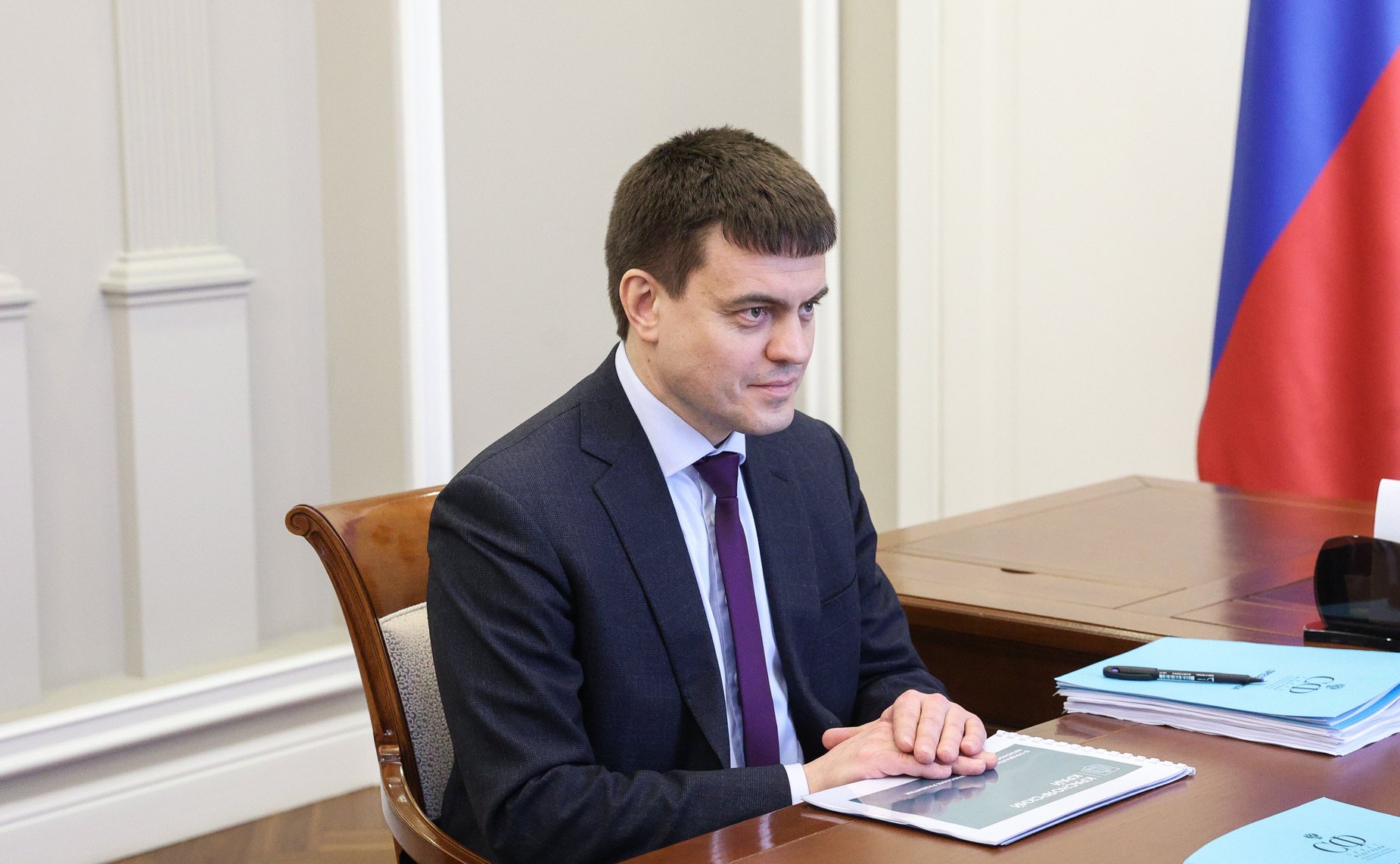 Председатель Совета Федерации Валентина Матвиенко в ходе рабочей поездки в Красноярский край провела встречу с губернатором региона Михаилом Котюковым