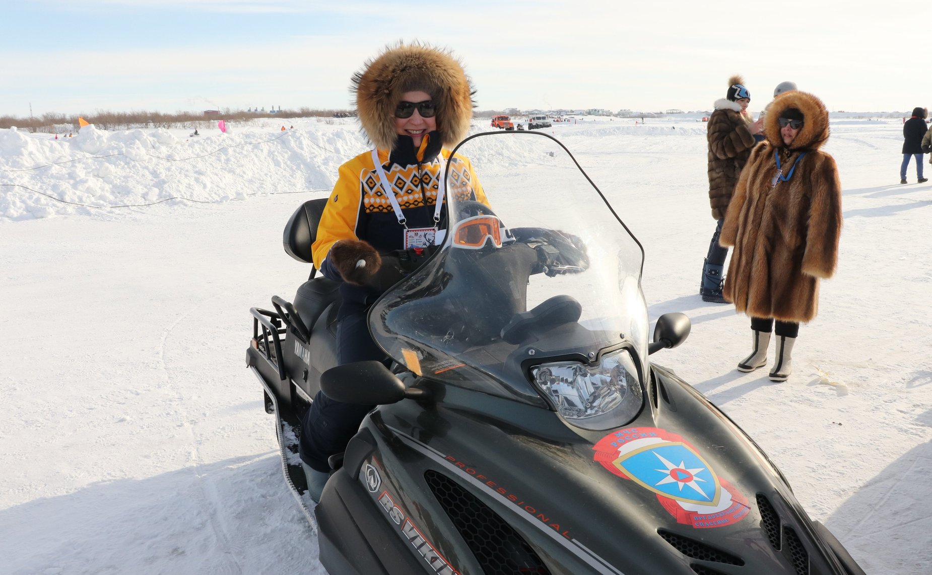 Римма Галушина приняла участие в национальных спортивных праздниках «Буран-Дей» и «Сямянхан-Марета» в Нарьян-Маре