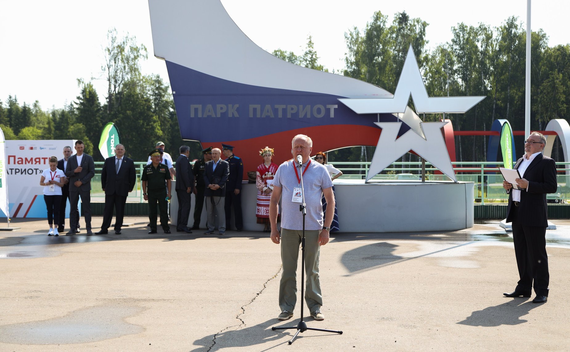 Участники проекта «Поезд Памяти» прибыли в «Парк Патриот»