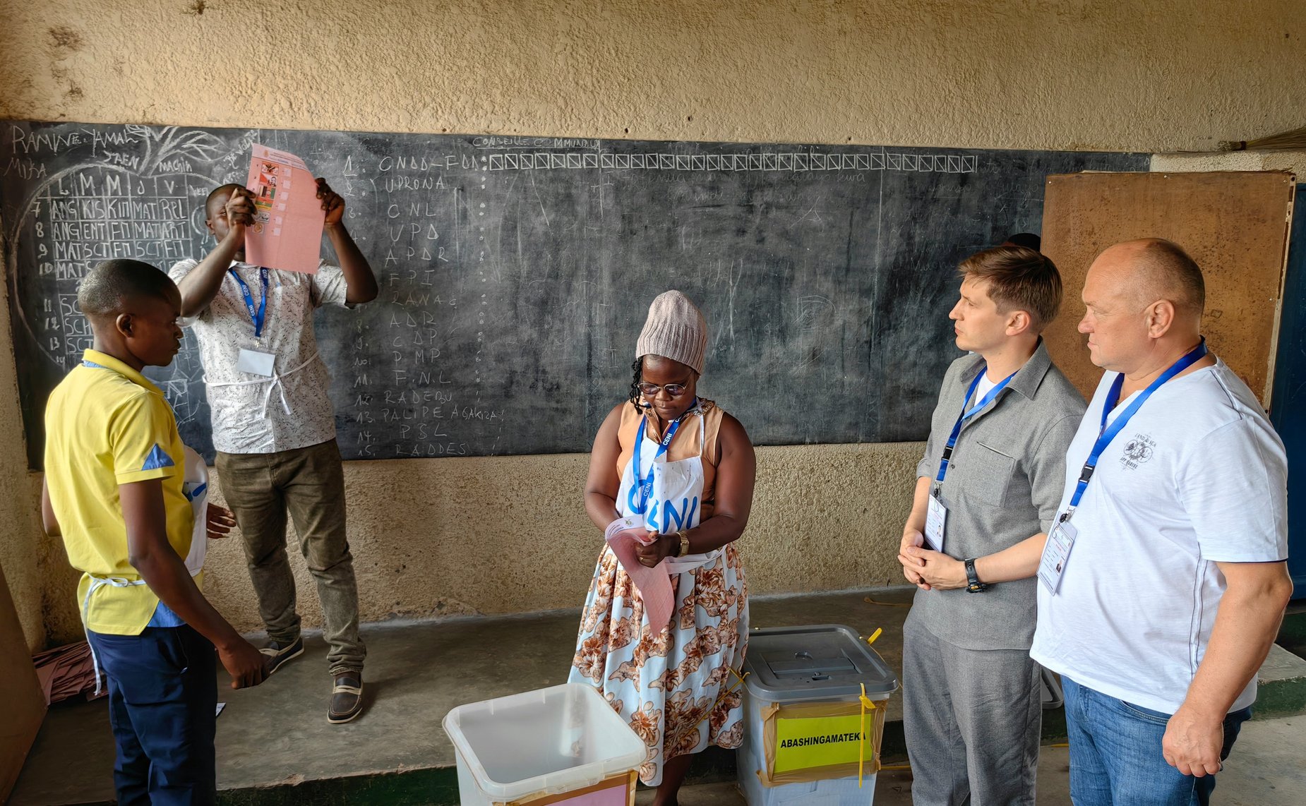 Сенаторы Российской Федерации приняли участие в наблюдении за проведением выборов в Национальную ассамблею Республики Бурунди