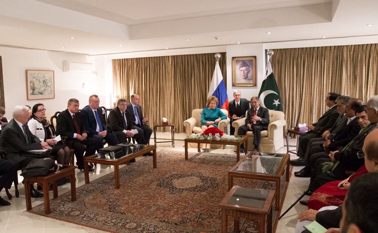 Официальный визит делегации Совета Федерации  в Исламскую Республику Пакистан.