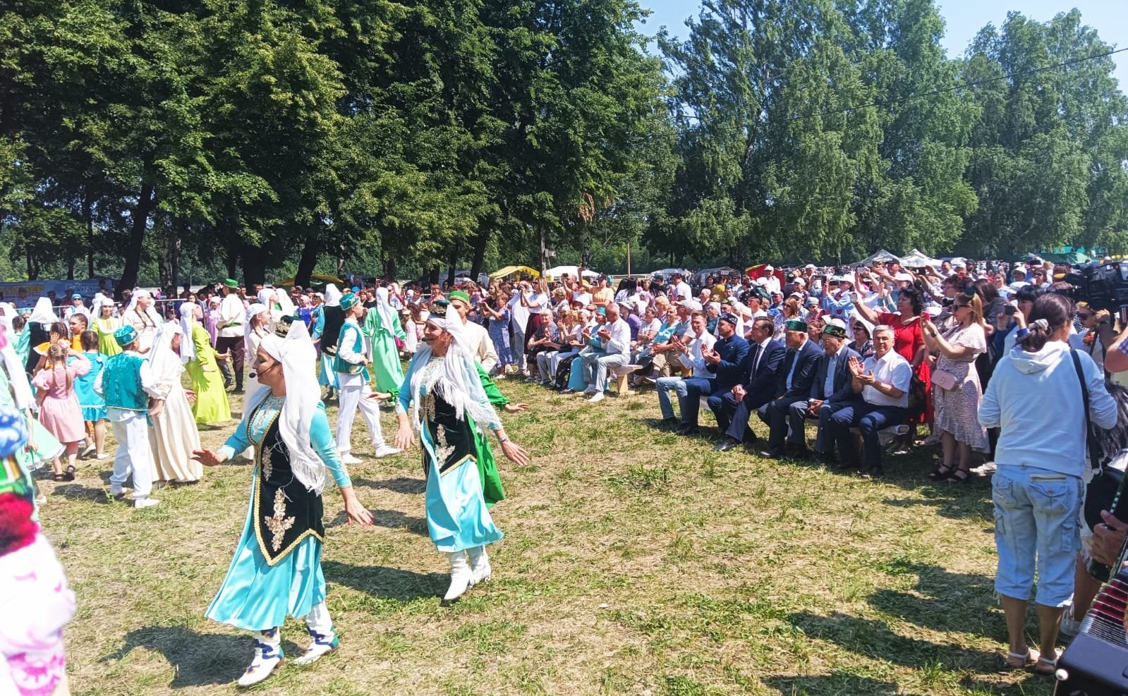 Сергей Рябухин в ходе поездки в Ульяновскую область принял участие в праздновании татарского национального праздника Сабантуй