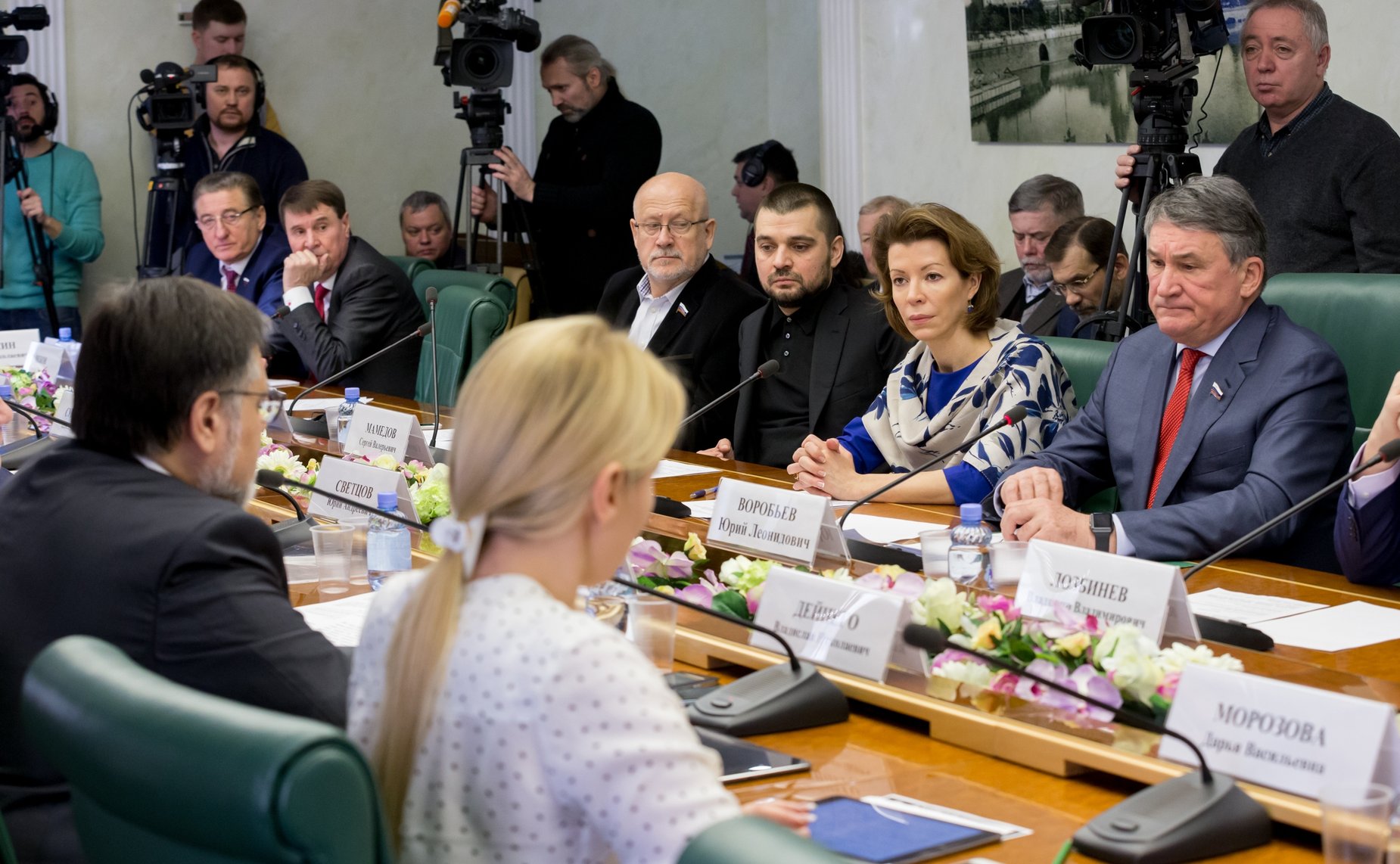 Заседание Комитета общественной поддержки жителей Юго-Востока Украины