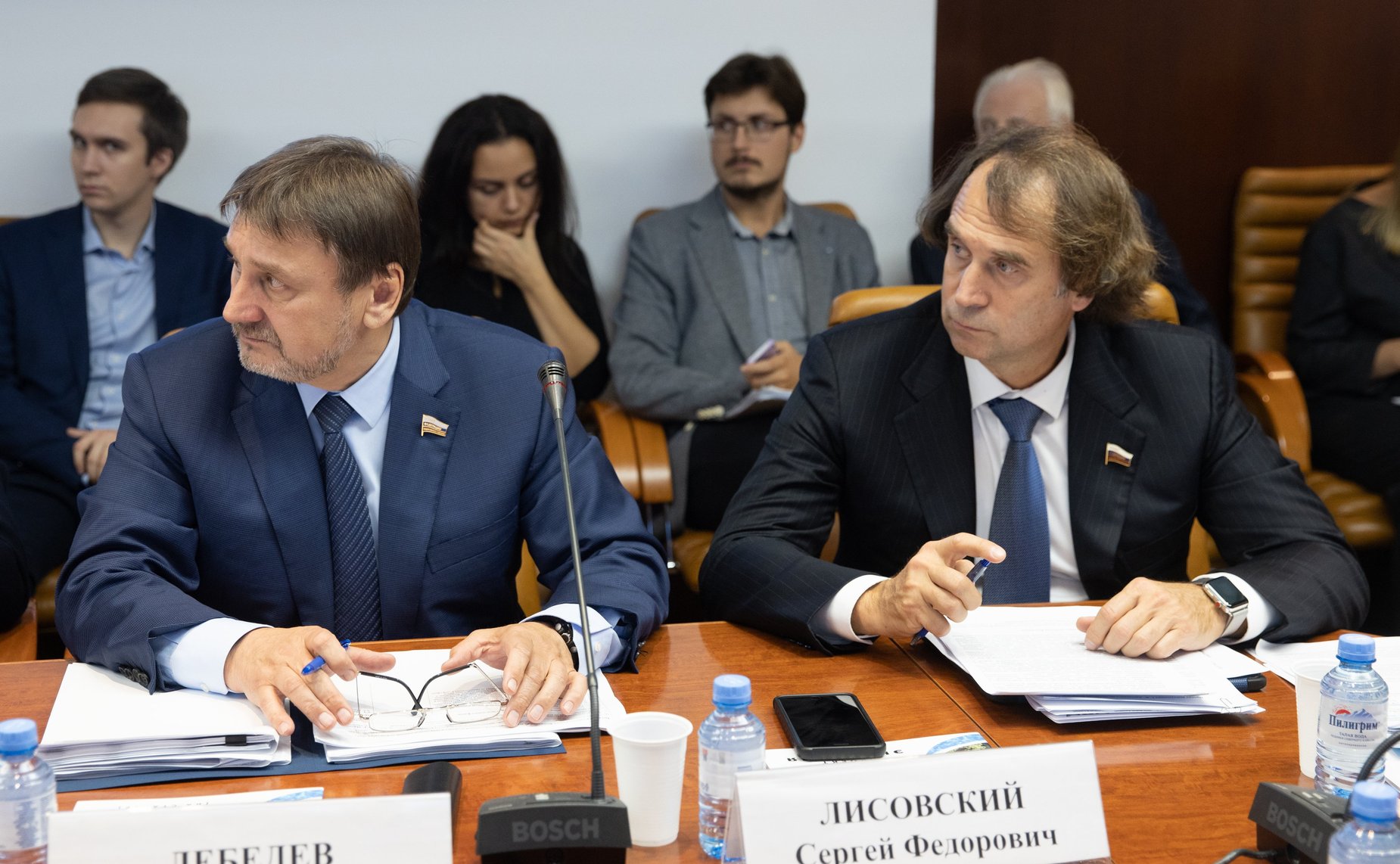 Владимир Лебедев и Сергей Лисовский