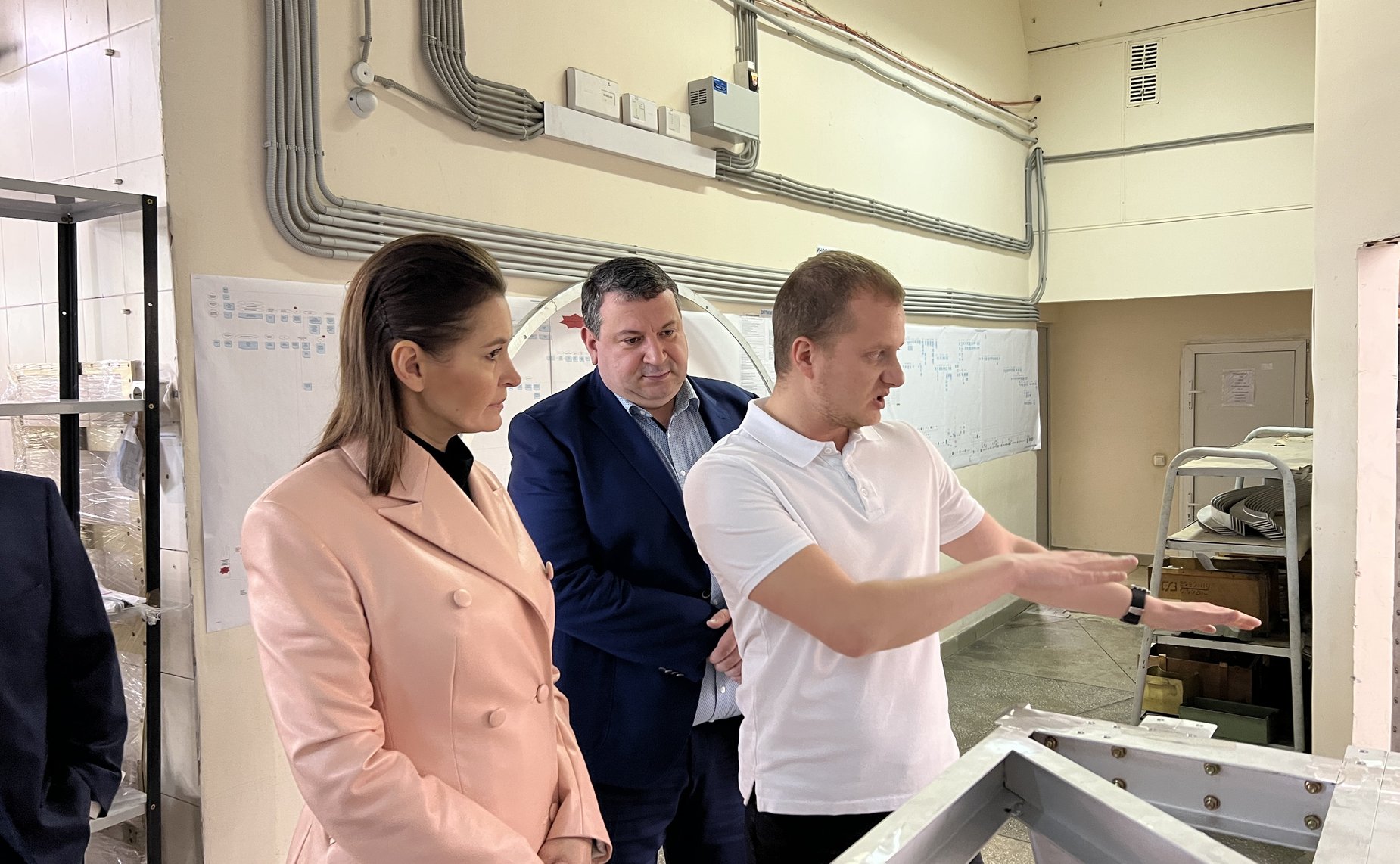 Маргарита Павлова посетила Научно-исследовательский институт по измерительной технике – радиотехнические комплексы имени А.М. Брейгина