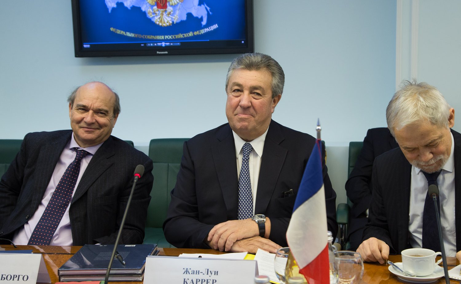 19-12 На встрече с делегацией Комитета по международным делам, обороне и вооруженным силам Сената Французской Республики 8