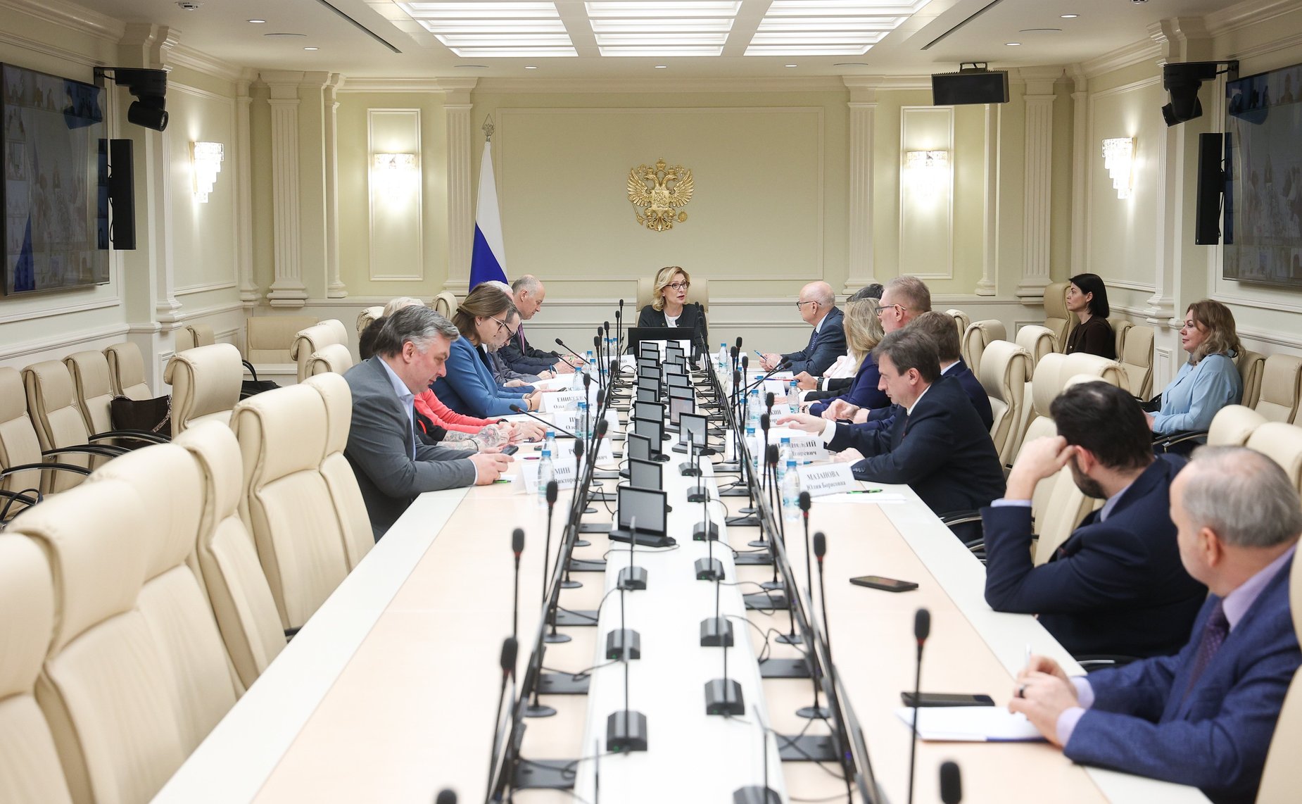 Заседание организационного комитета 3-го Всероссийского телемарафона «Марафон здоровья #ВместеЗДОРОВО»