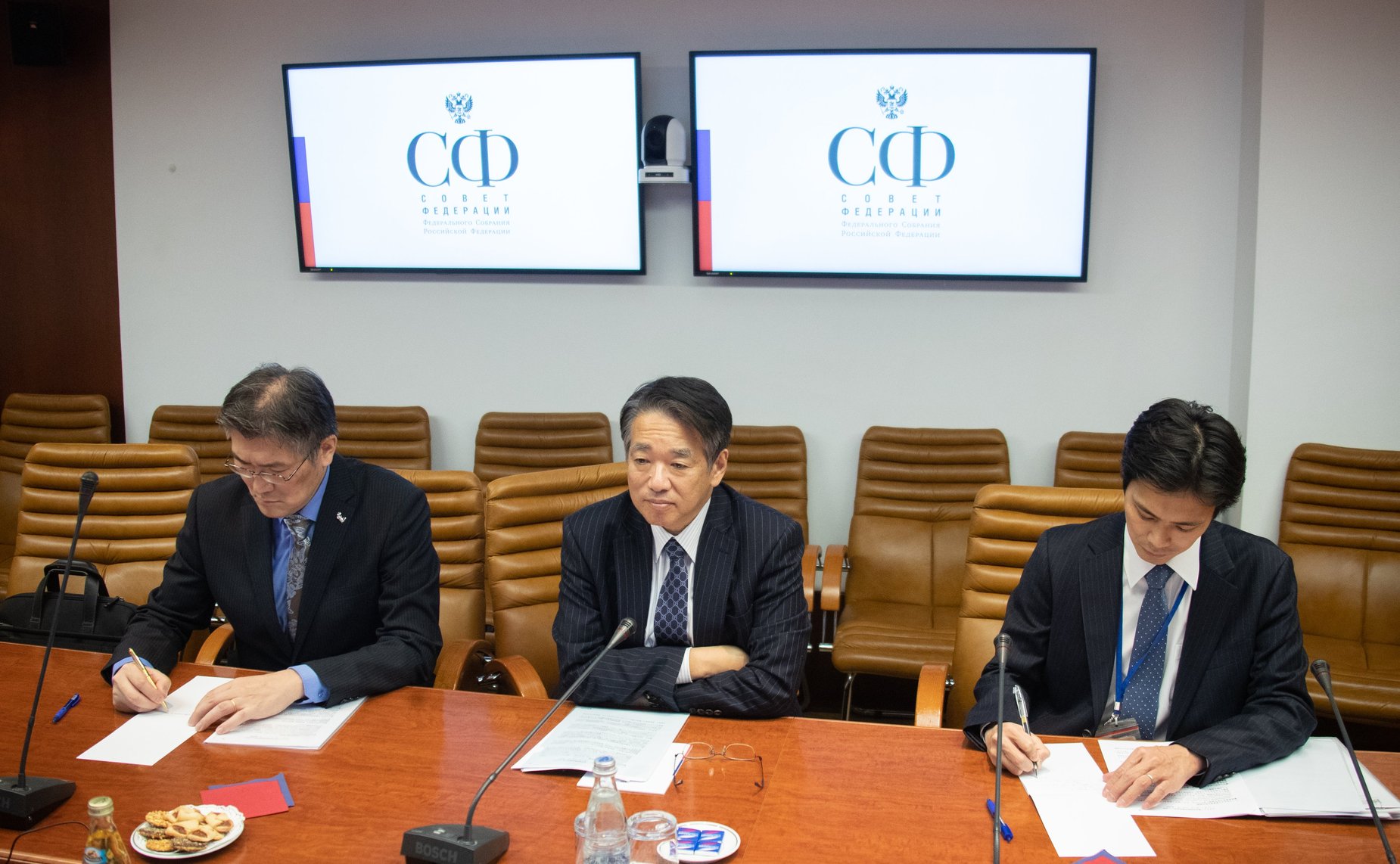 Встреча К. Косачева с Послом Японии в РФ