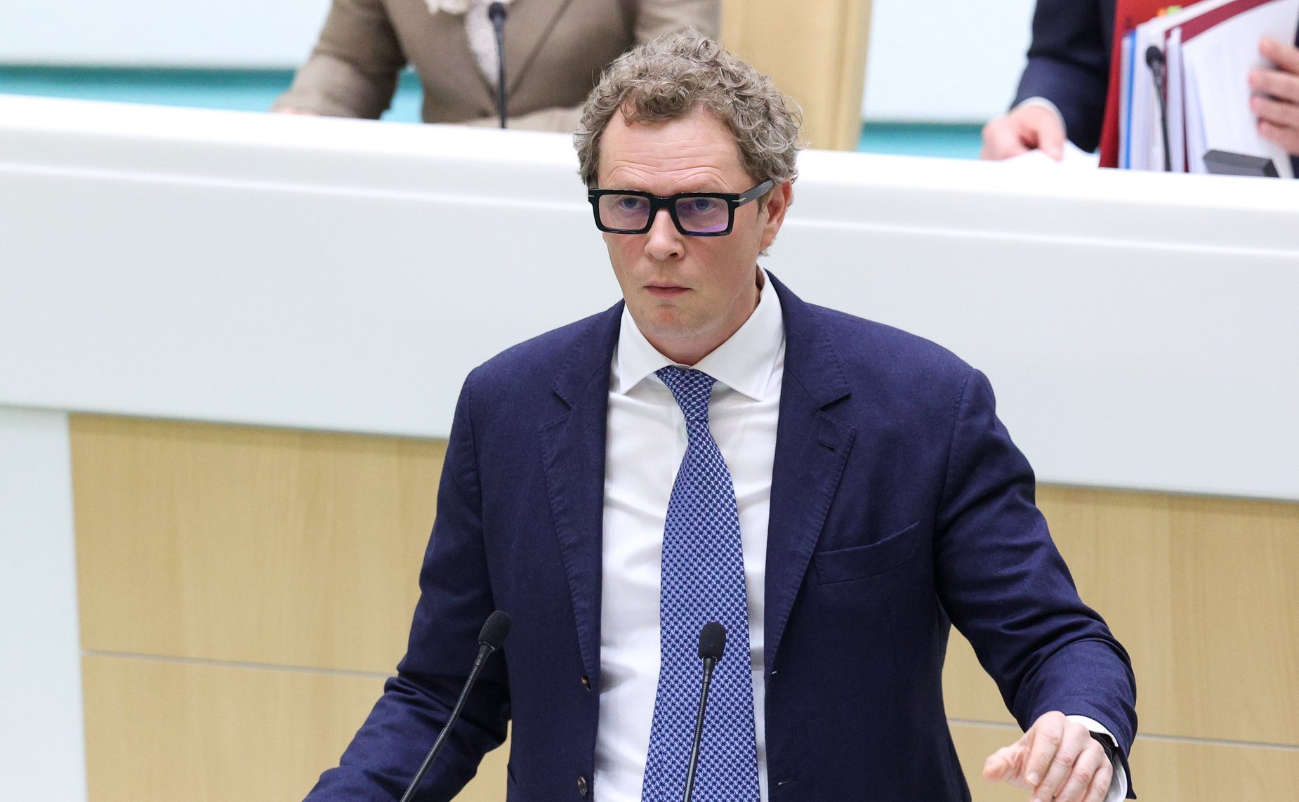 Руководитель Федеральной налоговой службы Даниил Егоров