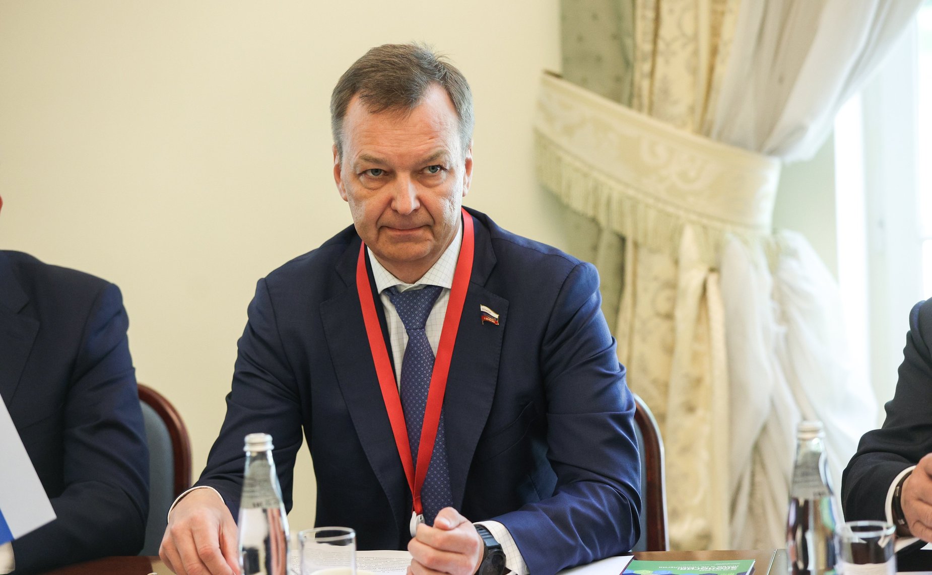 Встреча Андрея Яцкина с первым заместителем Председателя Сената Национальной Ассамблеи Королевства Таиланд Сингсыком Сингпхраем