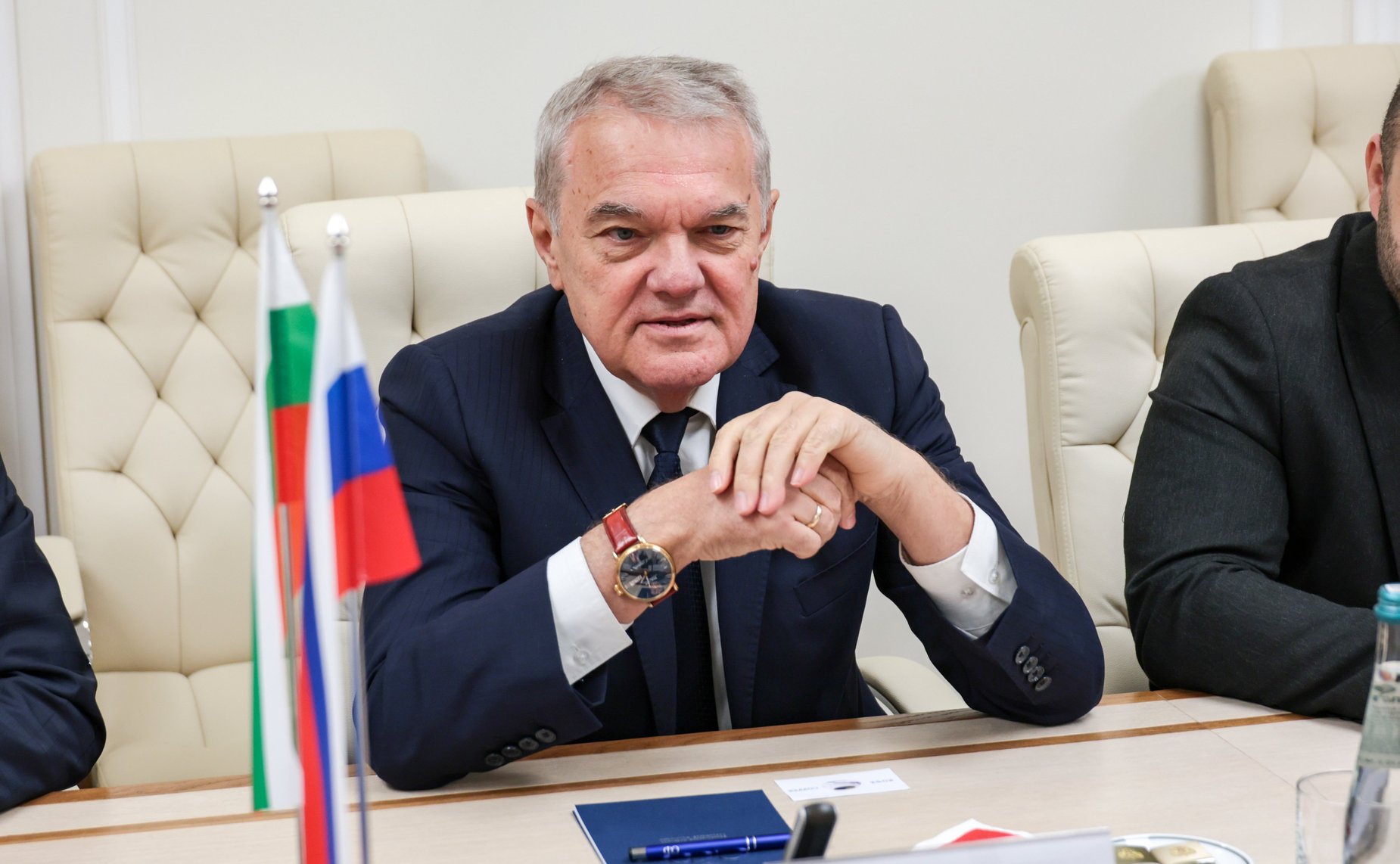 Встреча Василия Иконникова с политическими деятелями Республики Болгария