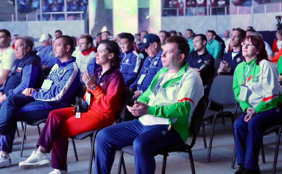 Александр Савин принял участие в открытии VIII Всероссийской Спартакиады среди трудящихся
