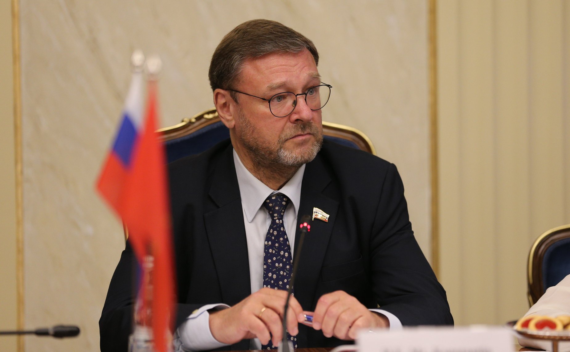 Встреча заместителя Председателя Совета Федерации Константина Косачева с Министром иностранных дел Социалистической Республики Вьетнам Буй Тхань Шоном