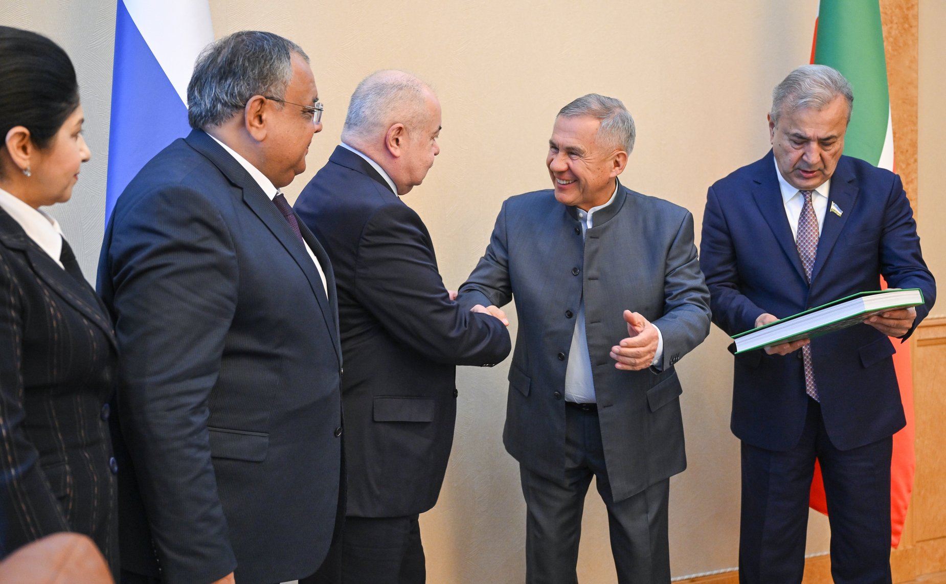 Встреча сенаторов с Раисом Республики Татарстан Рустамом Миннихановым