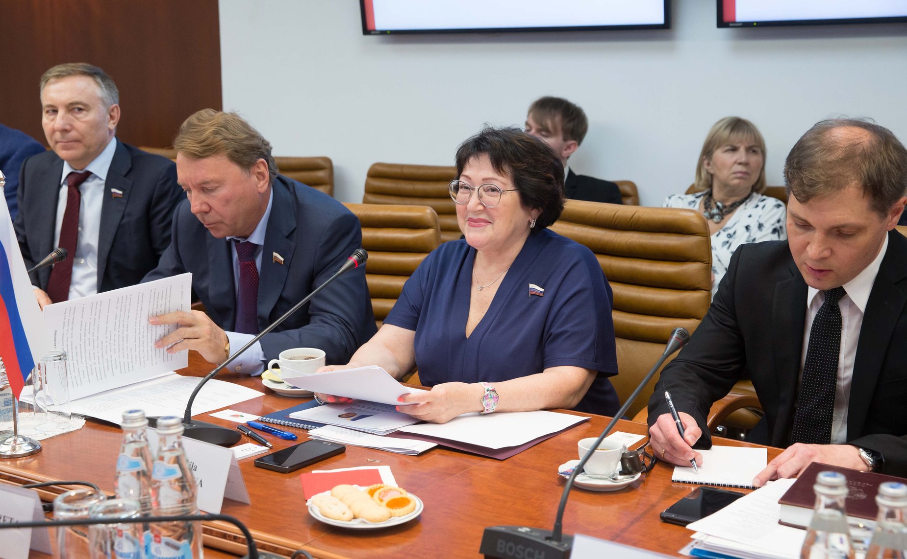 Встреча Людмилы Талабаевой с Чрезвычайным и Полномочным Послом Республики Филиппины в РФ Карлосом Д. Сорретой