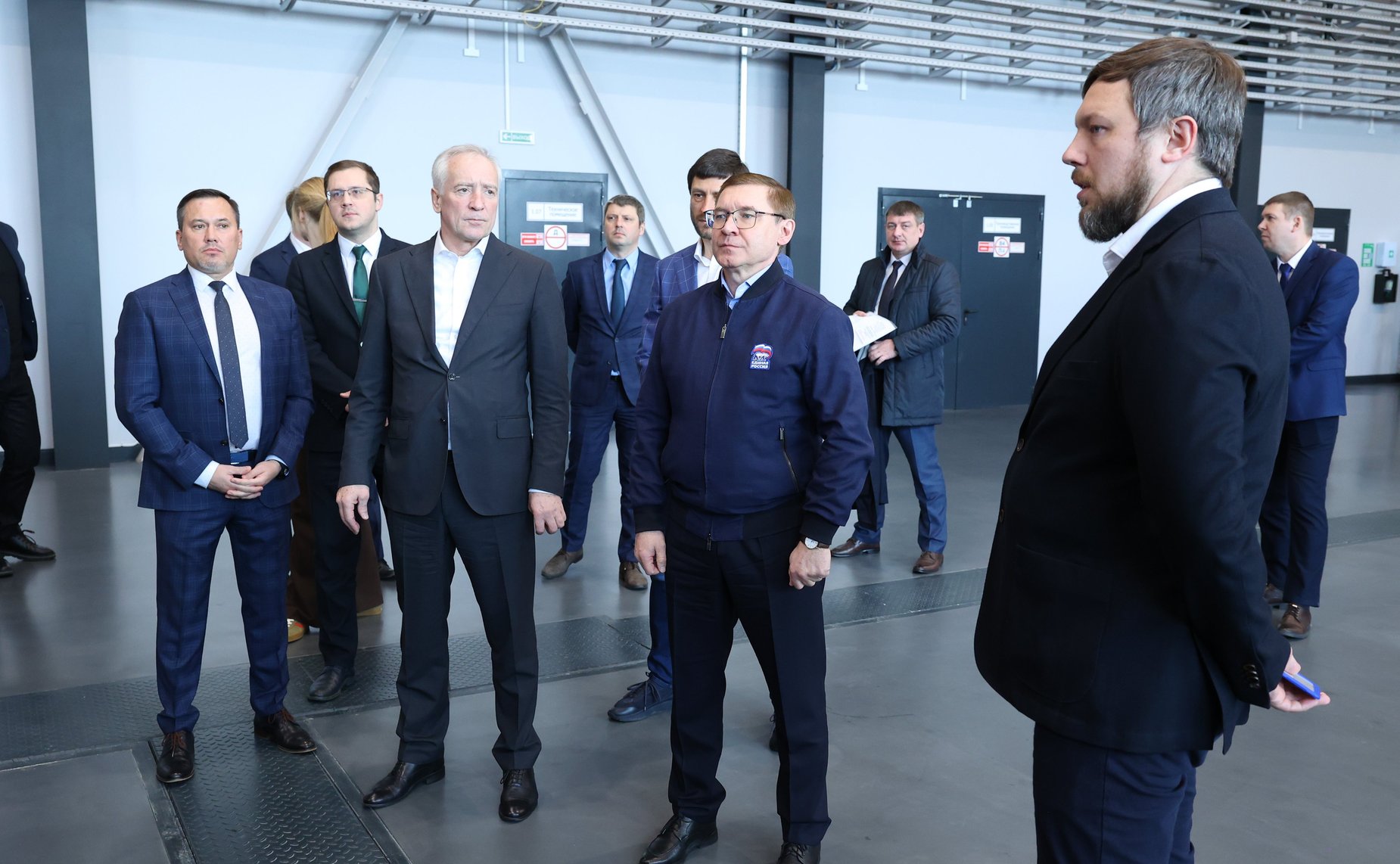 Первый заместитель Председателя Совета Федерации Владимир Якушев осмотрел Особую экономическую зону (ОЭЗ) «Томск»