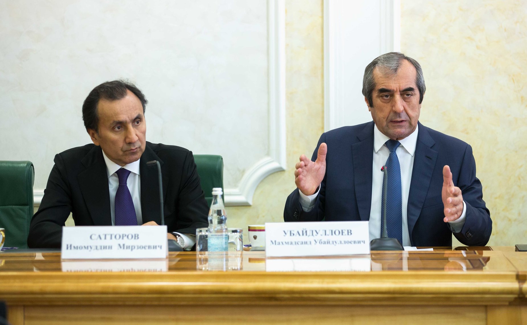 И. Сатторов и М. Убайдуллоев