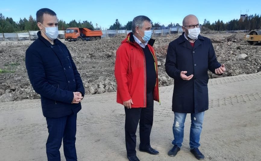 Александр Ракитин в ходе рабочей поездки в регион посетил г. Кемь