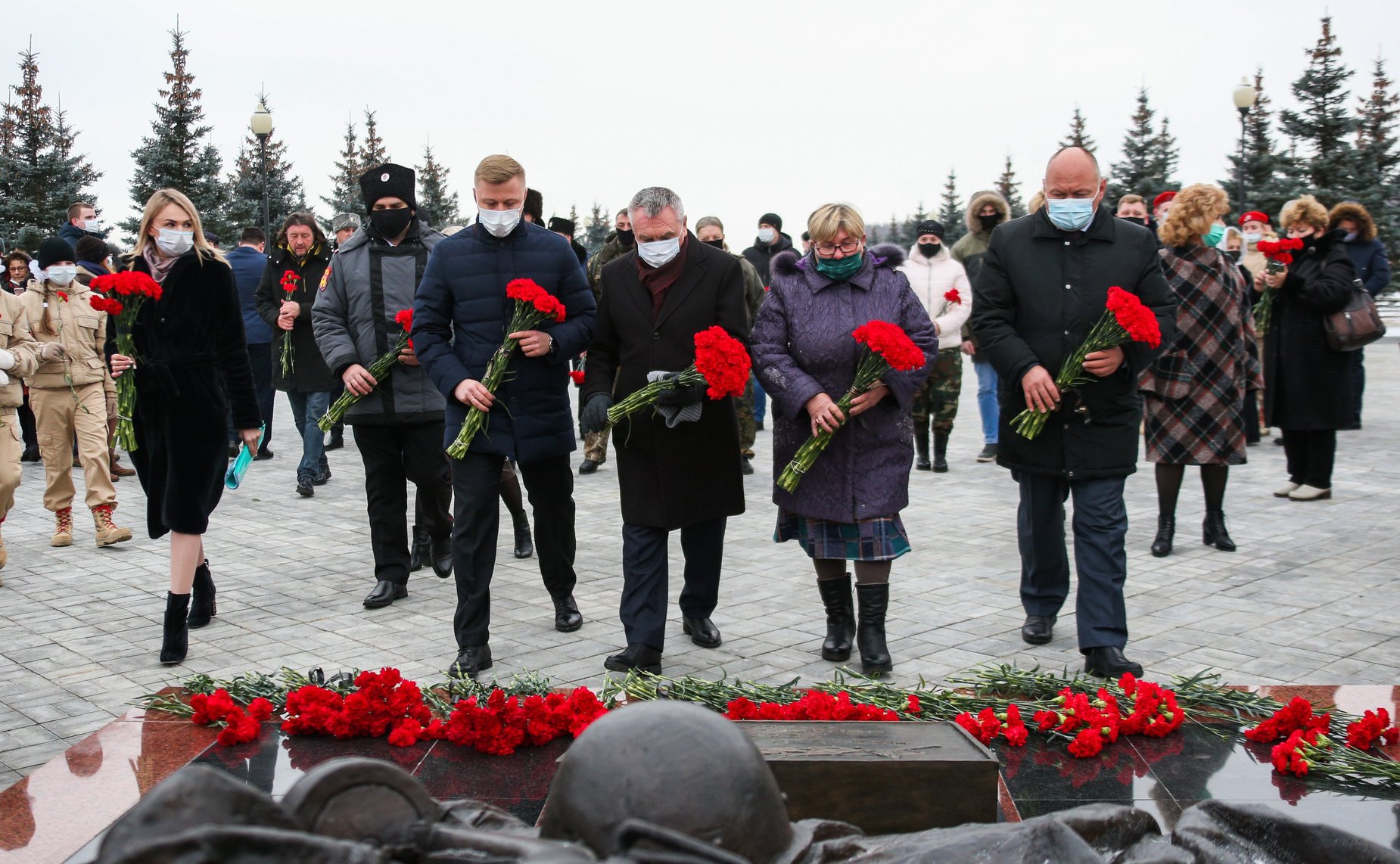 Торжественно-траурная акция «Дорога домой», приуроченная к Дню Неизвестного Солдата