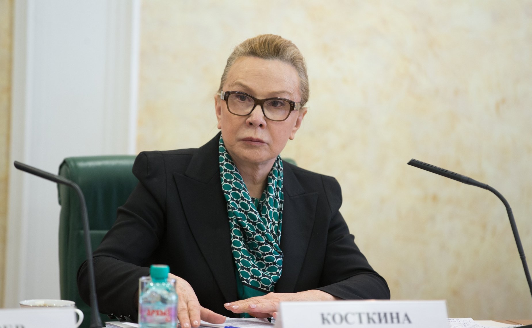 Косткина Людмила Андреевна, заместитель председателя Комитета СФ по социальной политике, на заседании Совета по делам инвалидов при СФ