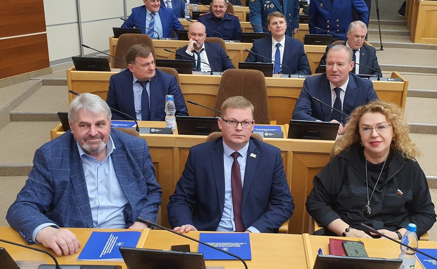 Ольга Епифанова в рамках рабочей поездки в регион приняла участие в III заседании VII сессии Государственного Совета Коми