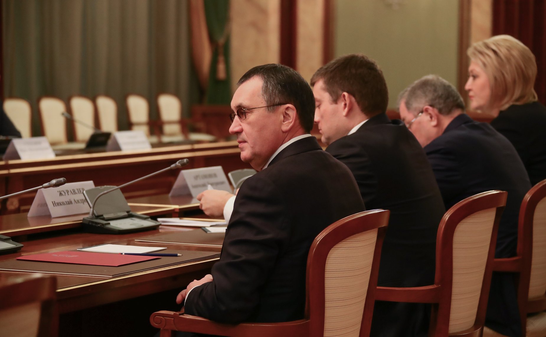 Встреча Председателя Правительства РФ Михаила Мишустина с членами Совета палаты