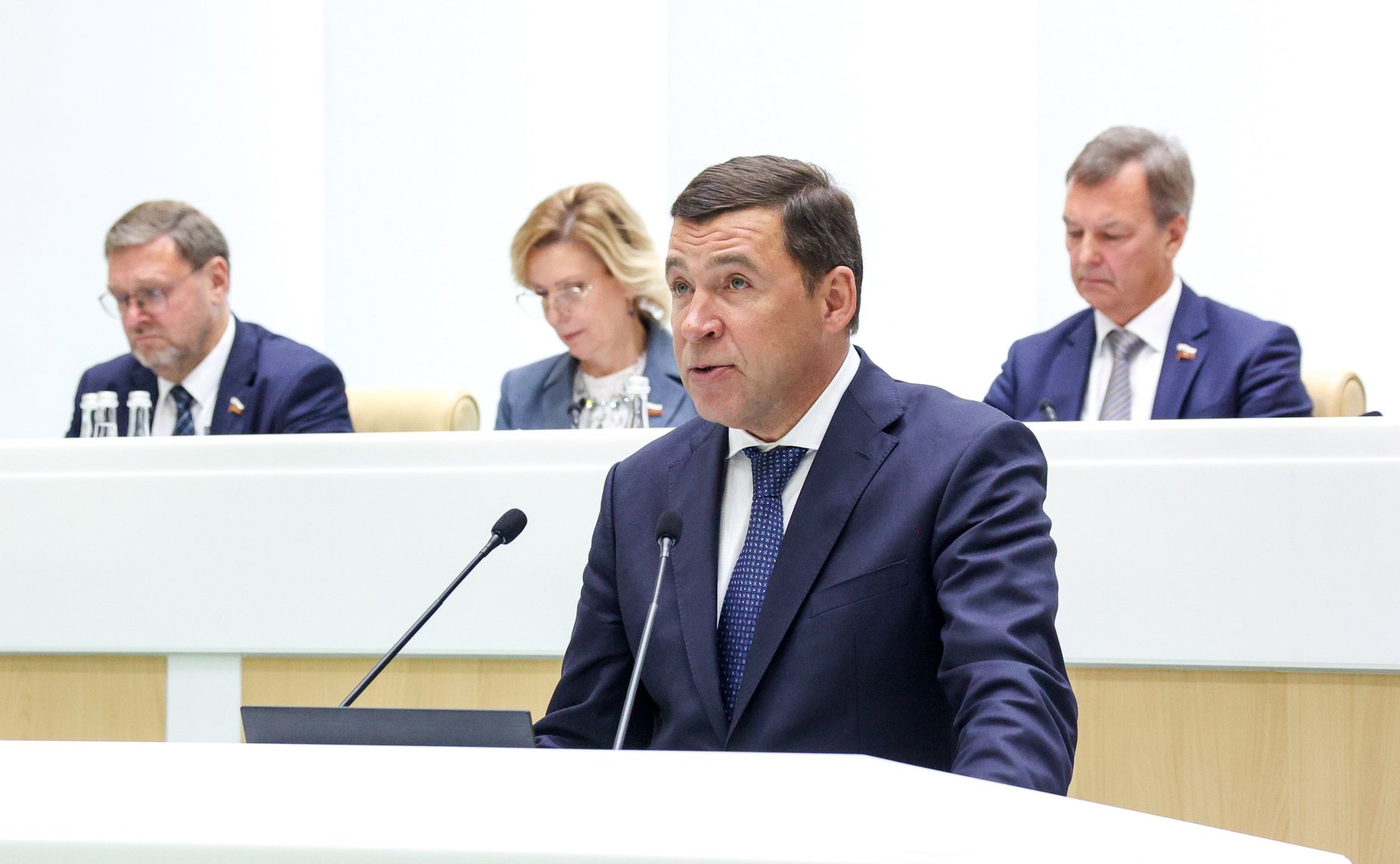 Губернатор Свердловской области Евгений Куйвашев