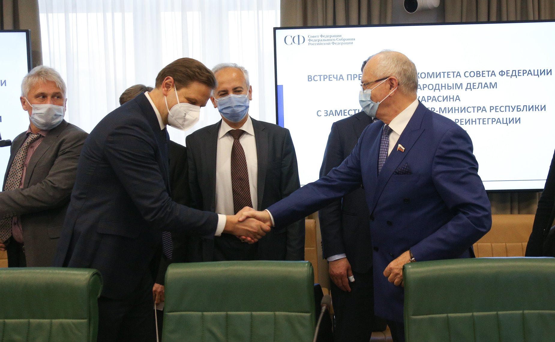 Григорий Карасин провел встречу с заместителем Премьер-министра Республики Молдова по вопросам реинтеграции Владом Кульминским