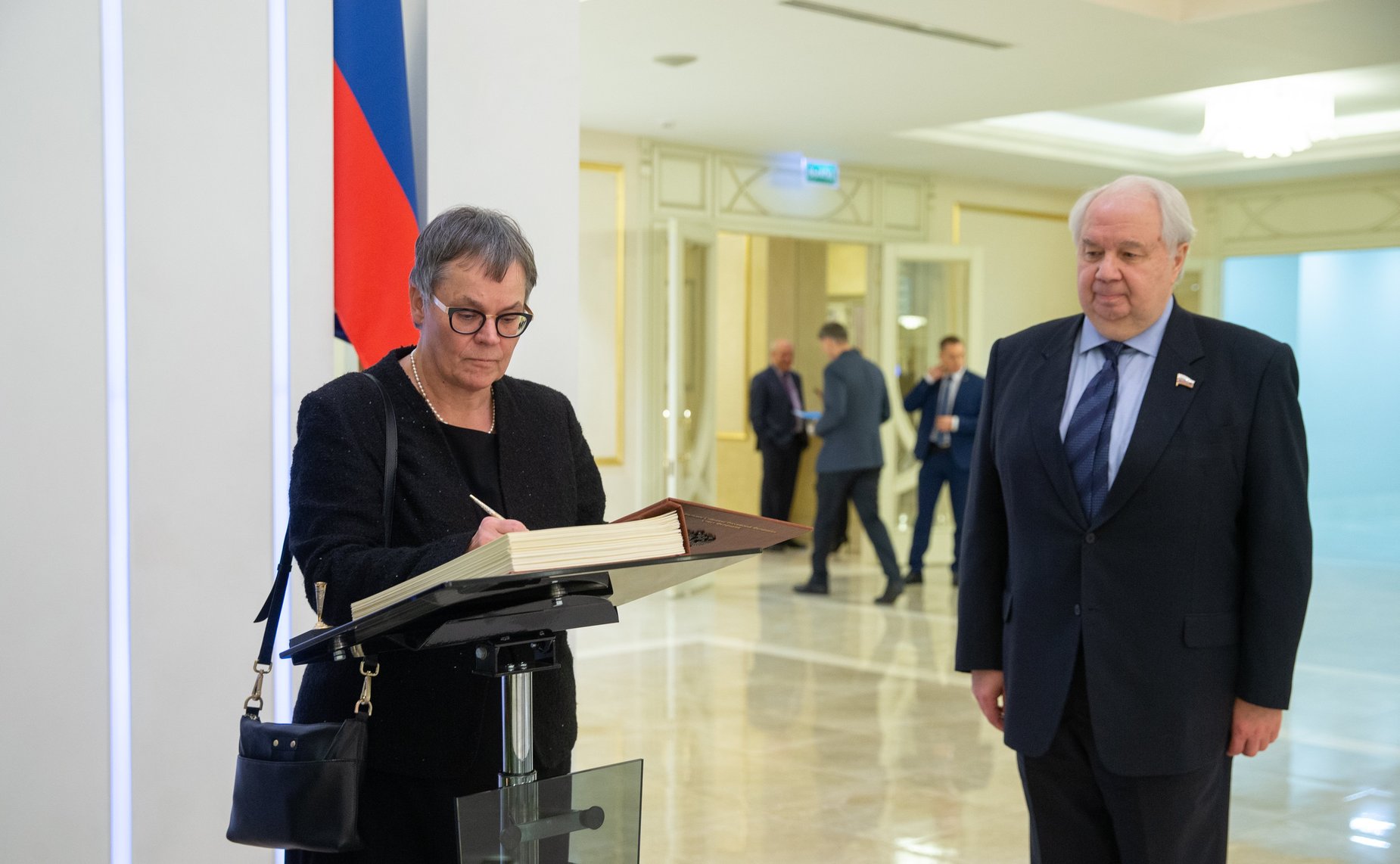 Встреча с Председателем Парламентской ассамблеи Совета Европы Лилиан Мори Паскье