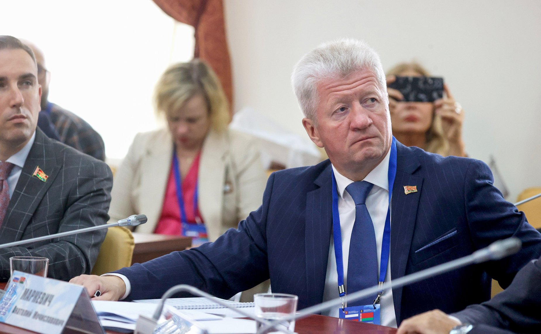ХI Форум регионов Беларуси и России. Секция 9 «Культурно-гуманитарное сотрудничество и развитие туризма как фактор укрепления взаимодействия регионов Беларуси и России» (фото пресс-служба Совета Республики Беларусь)