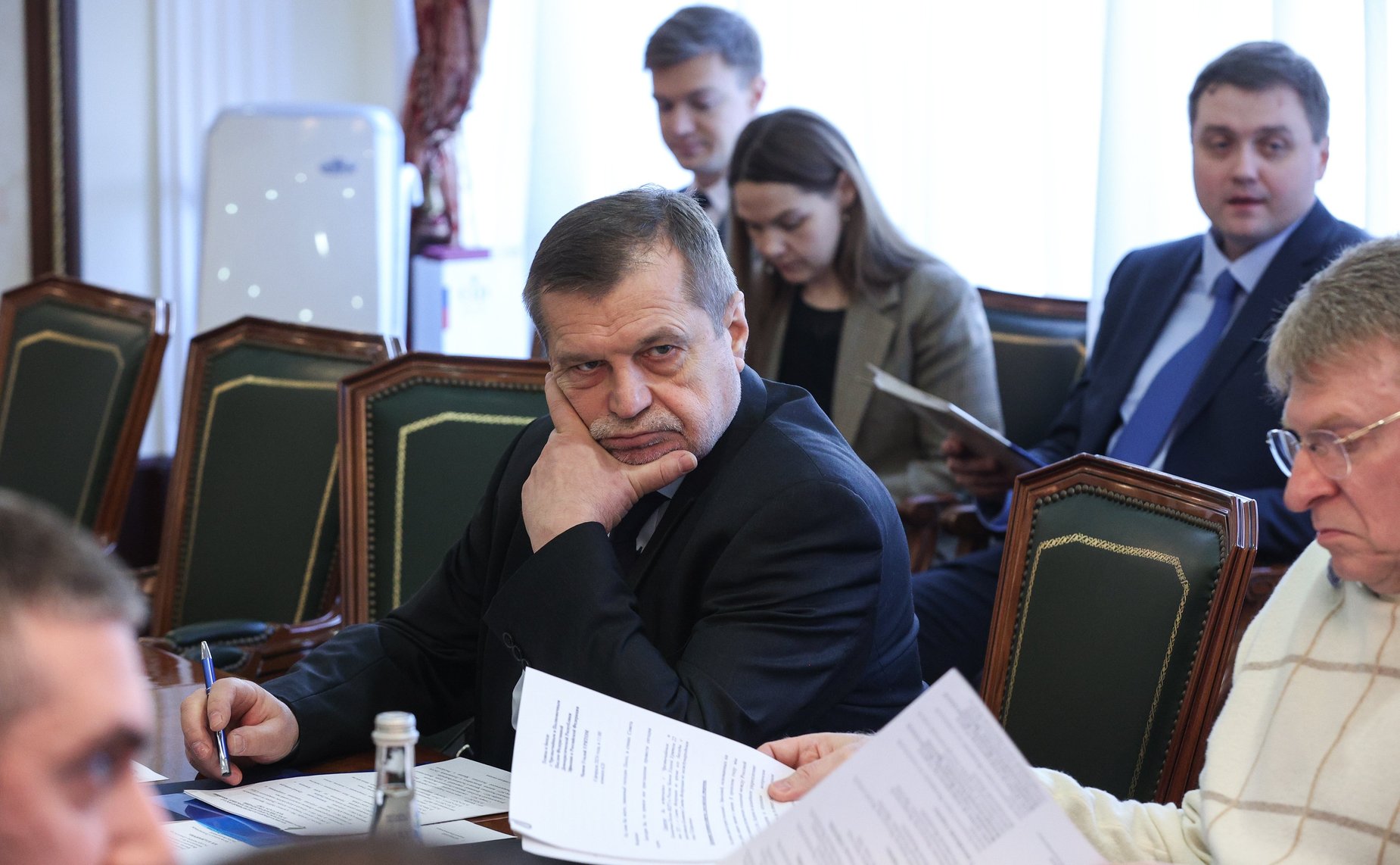 Николай Владимиров провел встречу с Чрезвычайным и Полномочным Послом Федеративной Демократической Республики Эфиопии в Российской Федерации Чамом Угалой Урятом