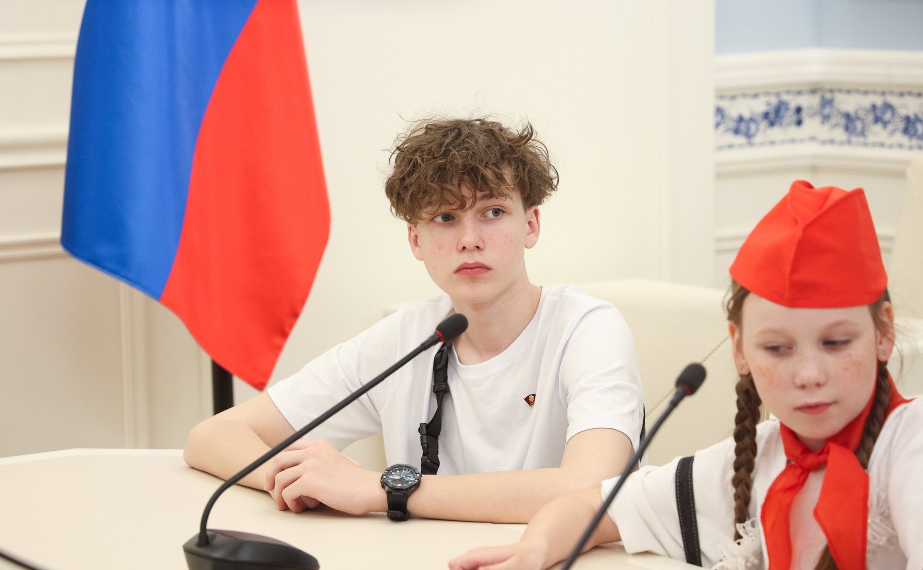 Встреча Айрата Гибатдинова со школьниками Ульяновской области