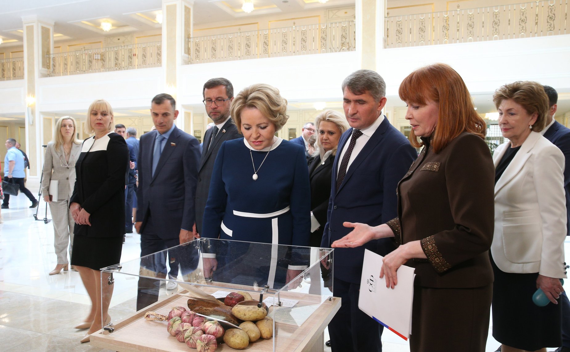 Церемония открытия выставки «Рубежи Победы», посвященная строителям Сурского и Казанского оборонительных рубежей