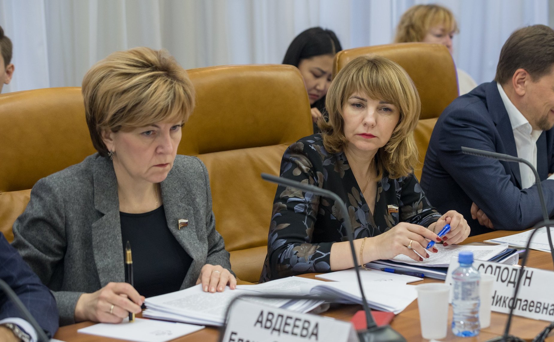 Елена Авдеева и Галина Солодун