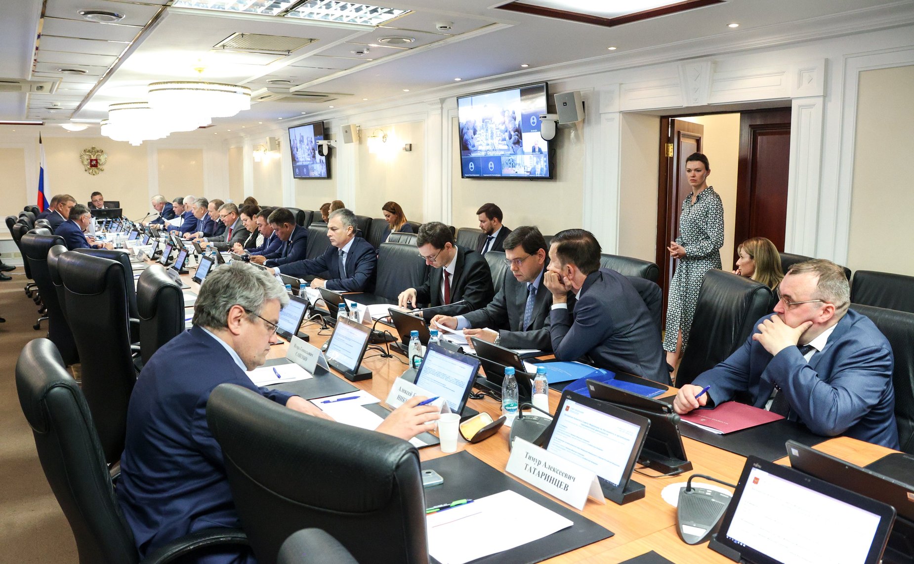 Заседание Комитета Совета Федерации по Регламенту и организации парламентской деятельности