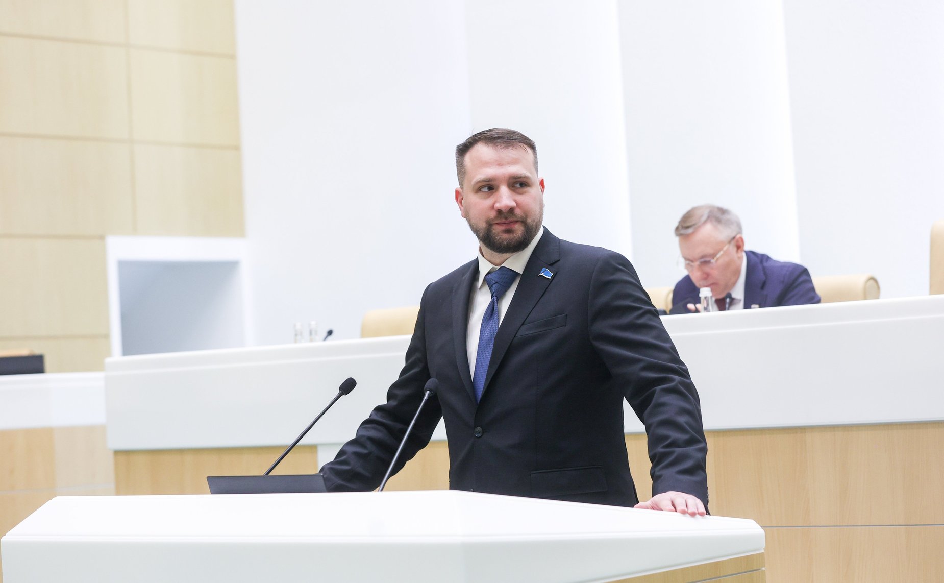 Заседание Палаты молодых законодателей при Совете Федерации