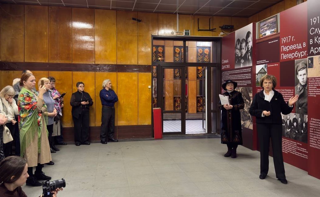 Людмила Скаковская приняла участие в торжественном открытии выставки, посвященной 125-летию со Дня рождения выдающегося ученого-лексикографа, автора легендарного толкового словаря Сергея Ожегова