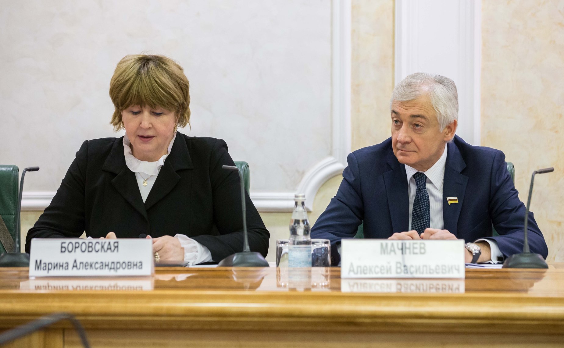 Марина Боровская и Алексей Мачнев