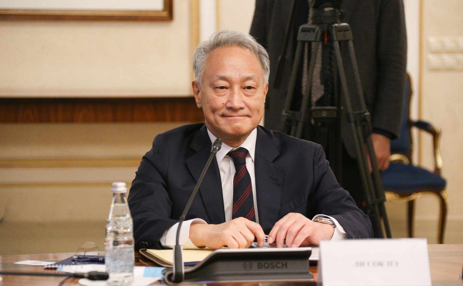 Встреча заместителя Председателя Совета Федерации Константина Косачева с Министром иностранных дел Республики Корея Чон Ый Ёном