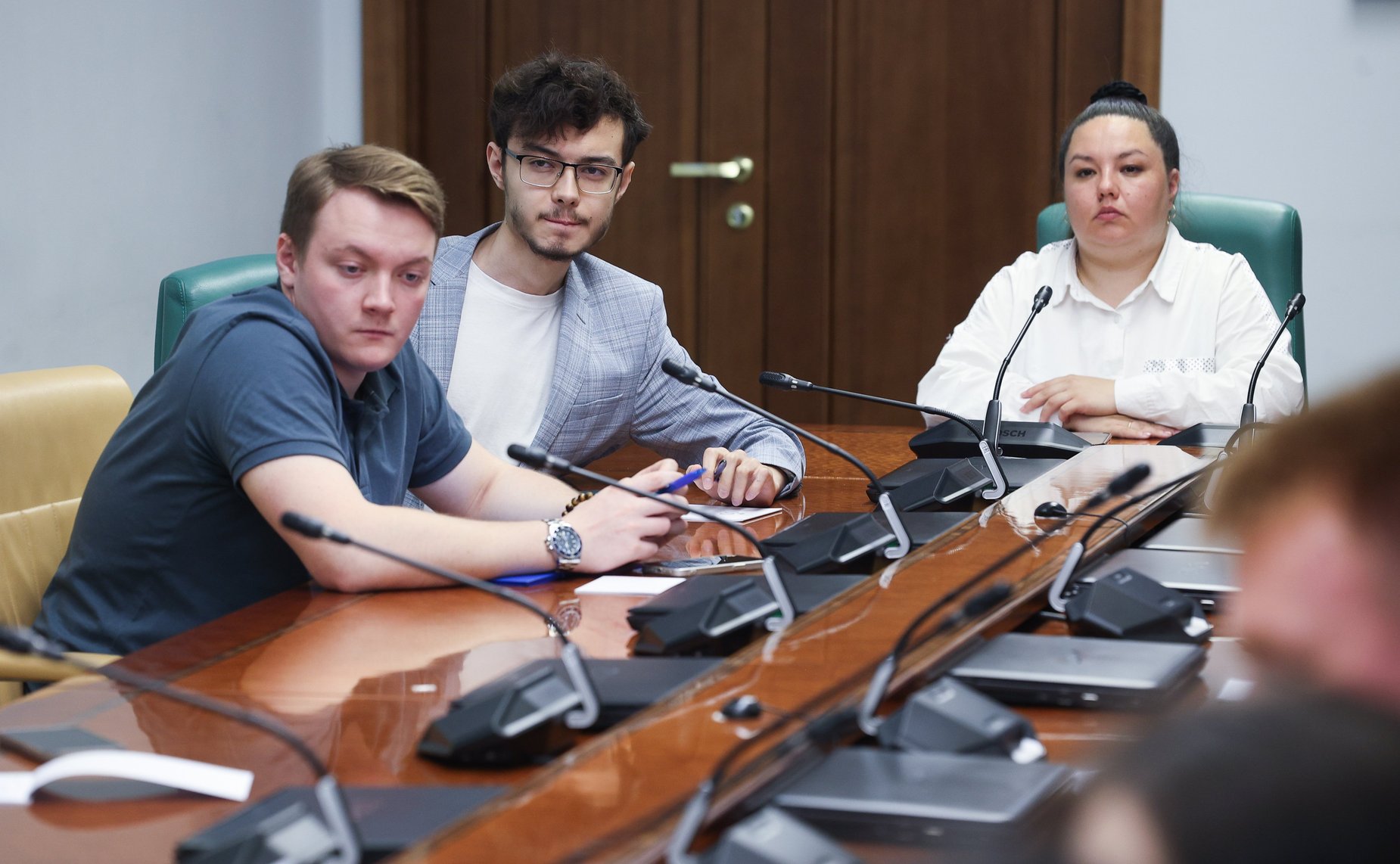 Заместитель Председателя Совета Федерации Константин Косачев провел встречу со студентами – уроженцами Республики Марий Эл, обучающимся в высших учебных заведениях Москвы