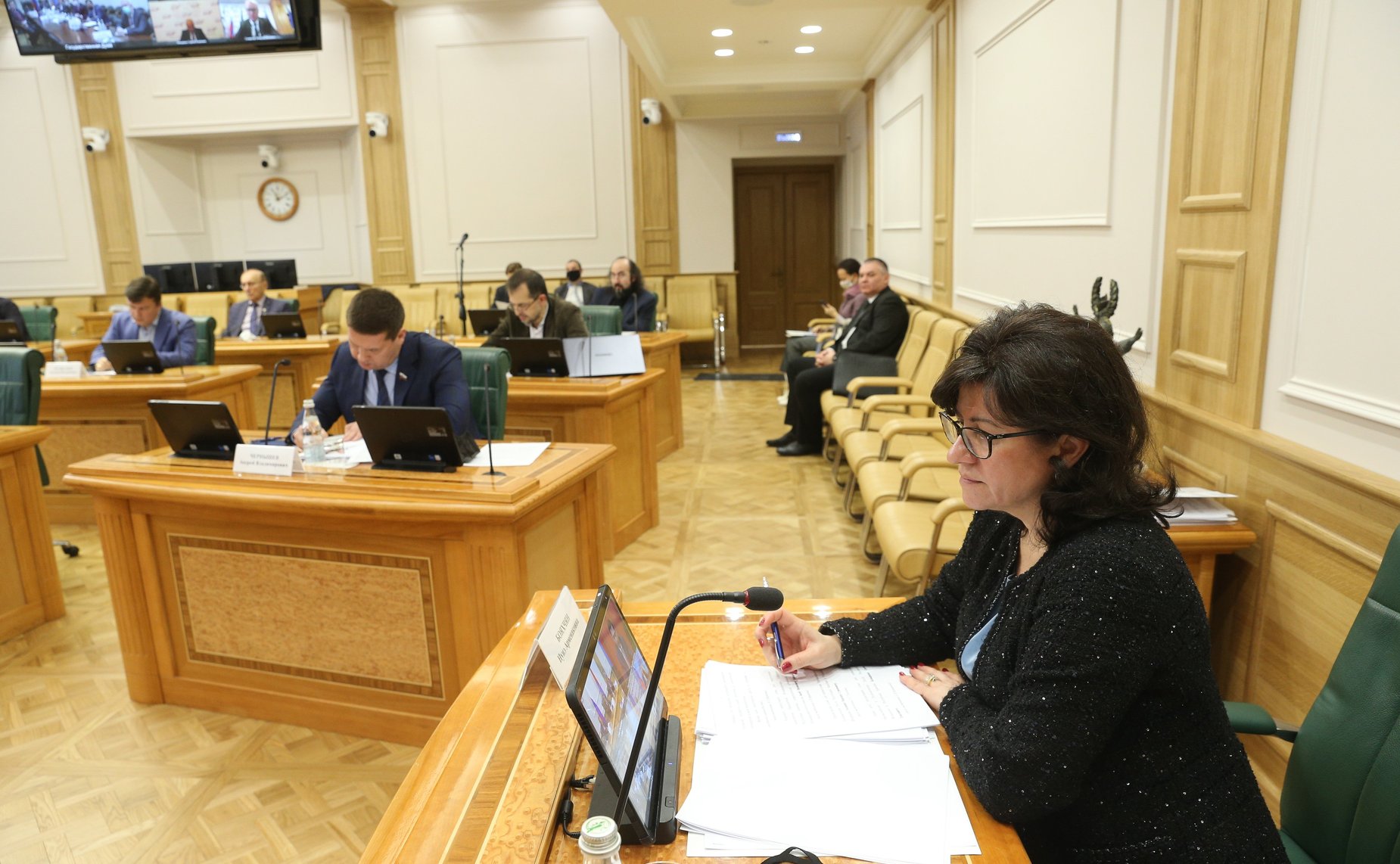 Заседание Межпарламентской комиссии по сотрудничеству Федерального Собрания РФ и Национального Собрания Республики Армения