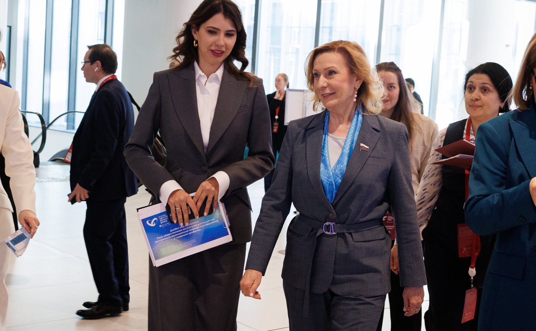 Подписание соглашения о взаимодействии между Советом по региональному здравоохранению при Совете Федерации, НМИЦ Эндокринологии им. Академика И.И. Дедова, Общественной палатой Российской Федерации