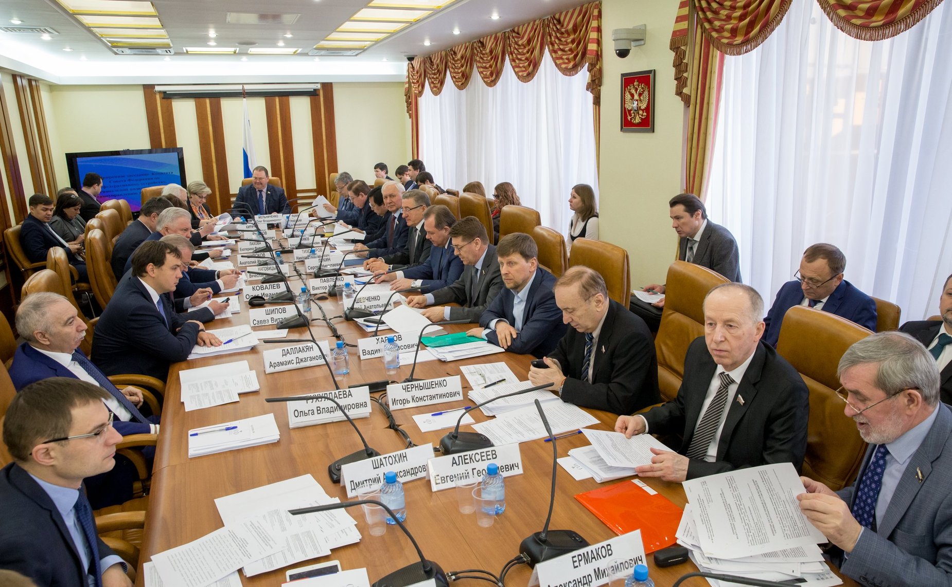 Заседание Комитета по федеративному устройству, региональной политике, местному самоуправлению и делам Севера