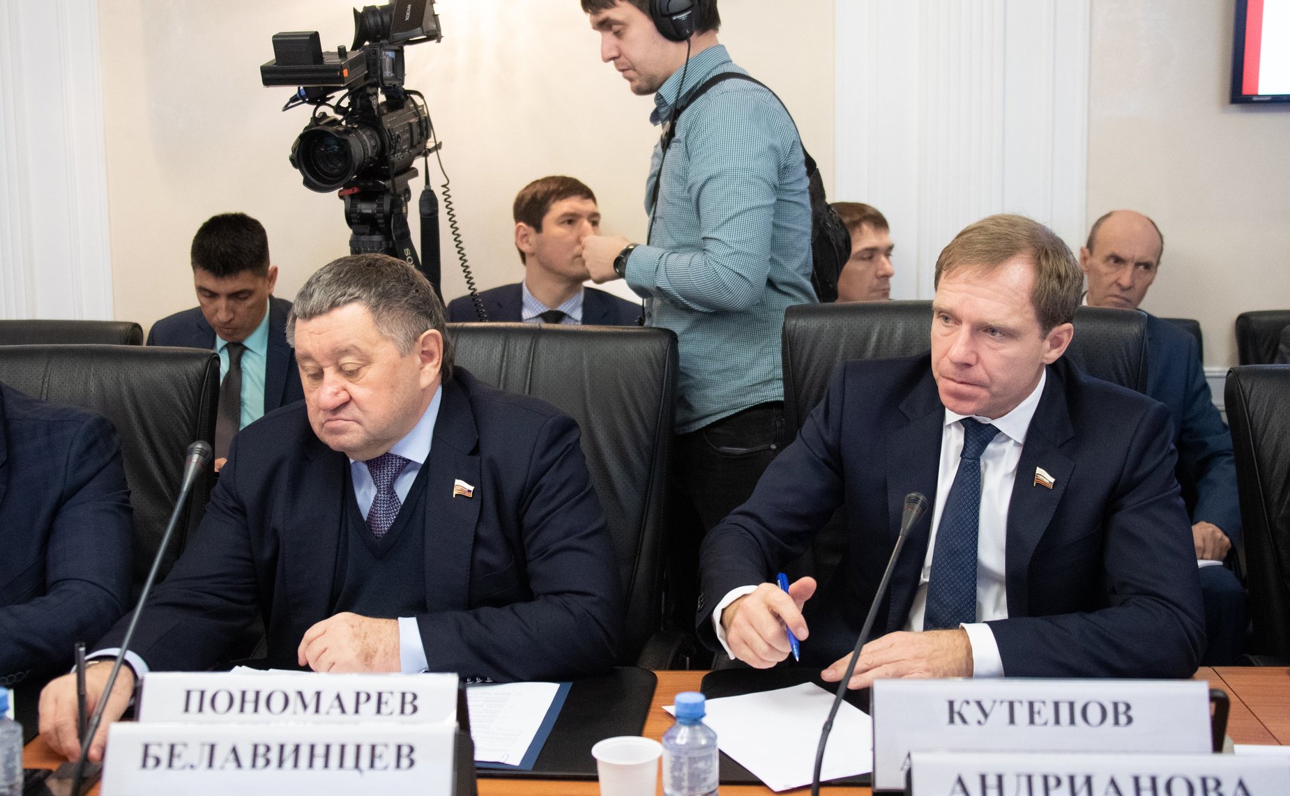 Михаил Пономарев и Андрей Кутепов