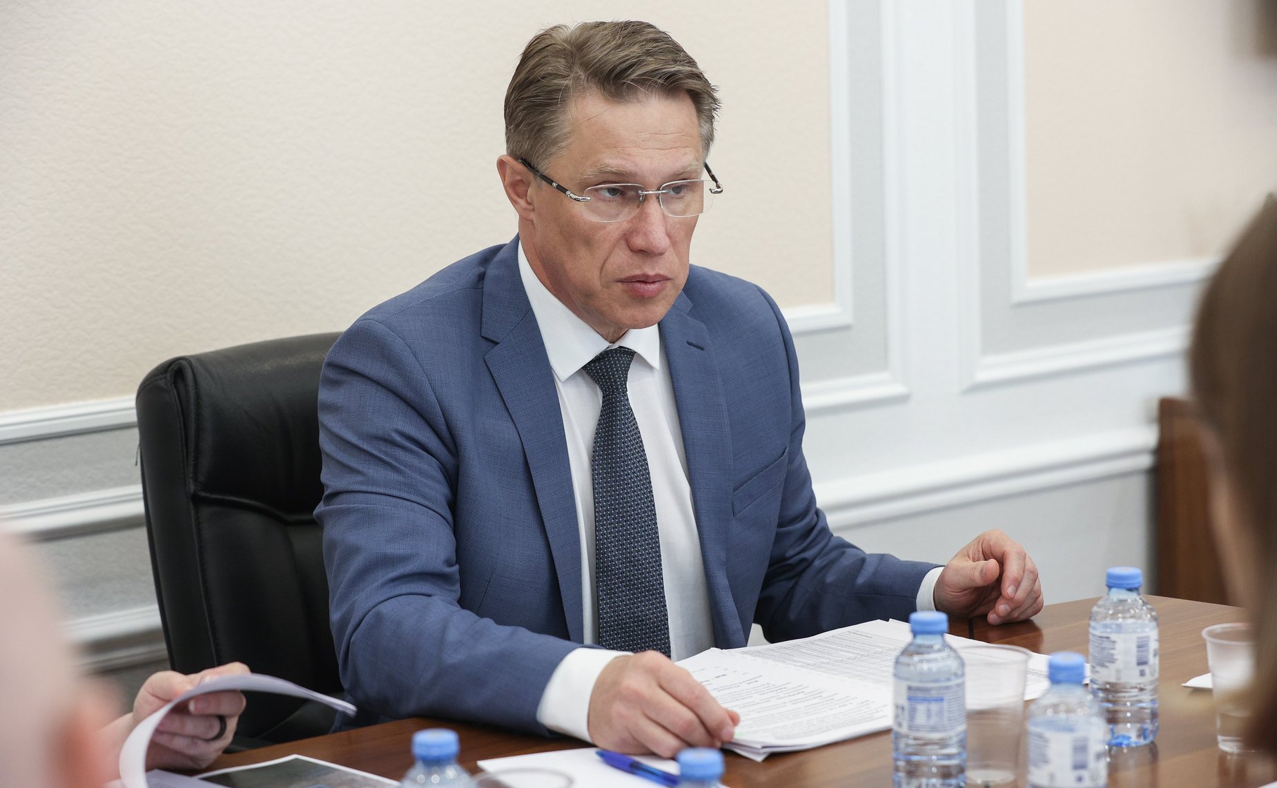 Инна Святенко провела рабочее совещание с Министром здравоохранения Российской Федерации Михаилом Мурашко и главой Республики Хакасия Валентином Коноваловым
