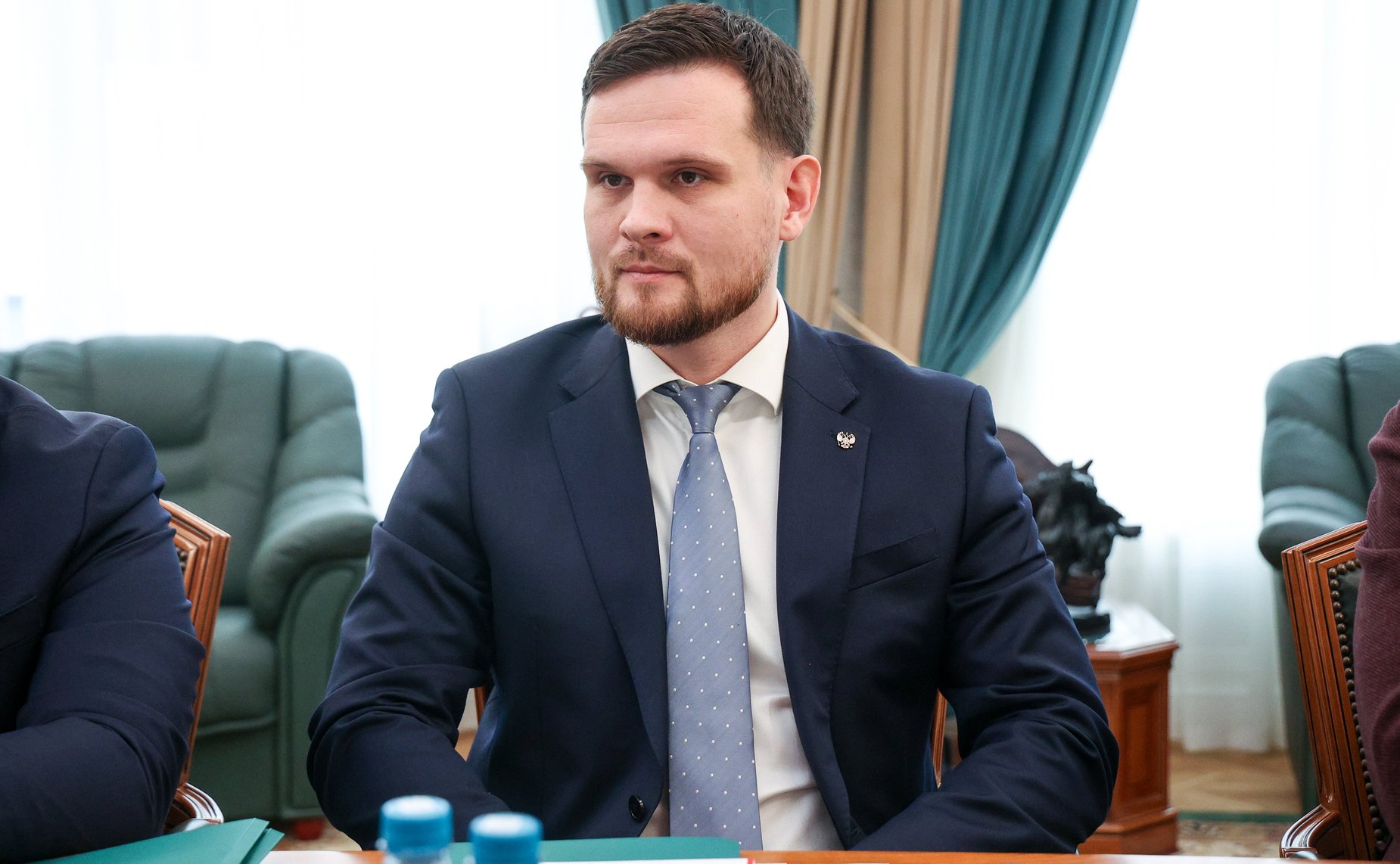 Совещание заместителя Председателя СФ Юрия Воробьева в рамках работы Межпарламентской комиссии по сотрудничеству между Федеральным Собранием РФ и Национальным Собранием Республики Армения