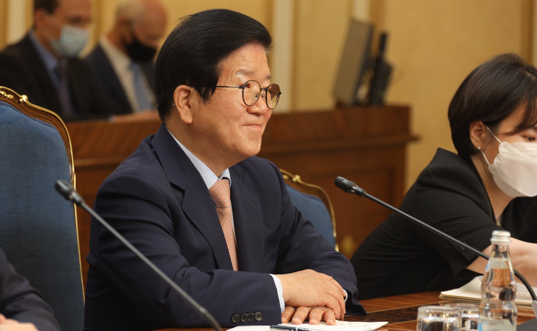 Встреча Валентины Матвиенко с Председателем Национального собрания Республики Корея