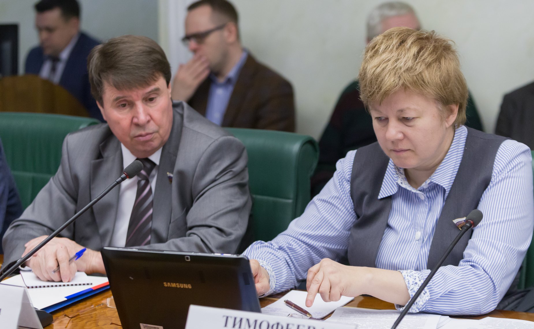 Круглый стол Комитета по международным делам. 